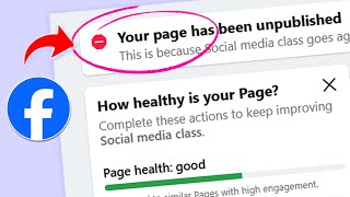 How to appeal amp Solve Your Page has been unpublished on Facebook [upl. by Fogel]