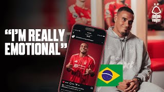 quotMy Heart Is RACINGquot 🥹  Murillos Surprise Brazil Messages 🇧🇷 [upl. by Lussier]