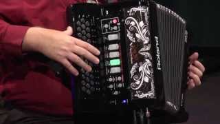 Roland FR18 Diatonic VAccordion Overview  Full Compass [upl. by Amabil]