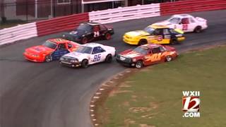 Road rage Bowman Gray racer charges other driver [upl. by Aydni]