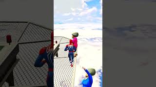 SpiderMan’s Crazy Water Jumps in GTA 5  Ragdoll Fails Ep3 Shorts [upl. by Adnolehs]