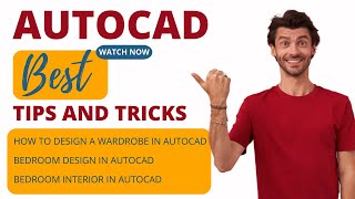 How to Design A wardrobe in Autocad Bedroom Design in Autocad Bedroom Interior in Autocad [upl. by Aleakcim]