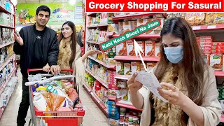 1st Grocery Shopping For Sasural  Shopping For Kitchen With Amna Recipes  Life With Amna [upl. by Myrle]