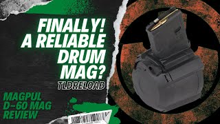 Finally A RELIABLE Drum Magazine  Magpul D60 Review [upl. by Pet672]