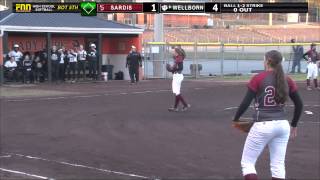 FNN Softball  Wellborn vs Sardis [upl. by Genesa]