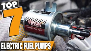 Fuel Efficiency Redefined Top 7 Electric Fuel Pumps for Your Vehicle [upl. by Marmion]