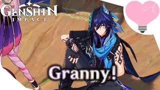 Genshin Story but Its Voiced by Me ALSO Zhongli Echo Challange 👀‼ [upl. by Aubrie738]