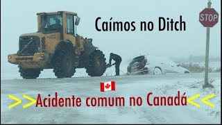 Acidente no Canada  Caímos no Ditch [upl. by Mclain]