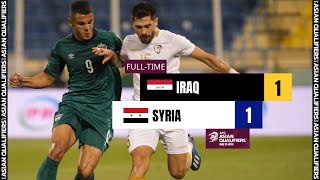 AsianQualifiers  Group A  Iraq 1  1 Syria [upl. by Soble]