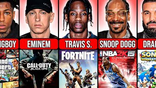 Famous Rappers Favorite Video Games [upl. by Eibrad]