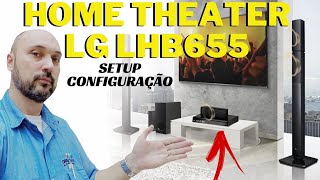 HOME THEATER LG LHB655 51 CANAIS [upl. by Flory13]