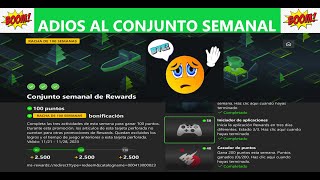 BOOM El Conjunto Semanal va a desaparecer Reorganización de los puntos de Microsoft Rewards [upl. by Ace632]