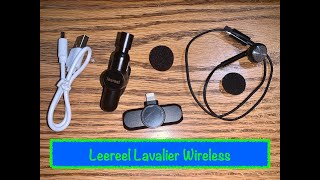 Leereel Lavalier Wireless Microphone NEW REVIEW [upl. by Den]