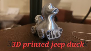 3D printed jeep duck [upl. by Raynard133]