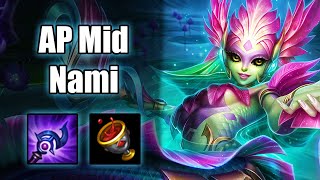 AP Nami Mid  Electrocute Nami Mid vs Yasuo  Full Game  Off Meta League of Legends [upl. by Bore]