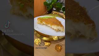 كنافه بالكريمه 🤤🩷شيف مروه مصطفى [upl. by Enyad579]