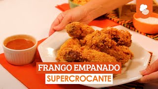 Frango empanado supercrocante — Receitas TudoGostoso [upl. by Karlie]