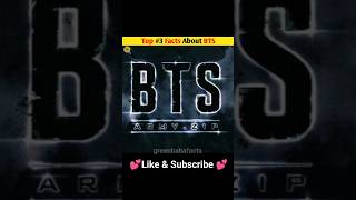 Top 3 Facts About BTS  BTS ARMYvoice credit FactsMine facts btsarmy amazingfacts [upl. by Gladys]