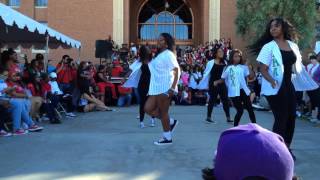 University of Arizona UA 20142015 Homecoming Stroll Pt4 Alpha Kappa Alpha [upl. by Trevah]