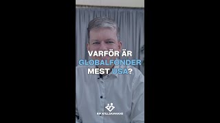 Varför är globalfonder mest USA [upl. by Heddi853]