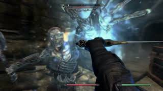 Skyrim Anniversary Edition 63 Storming Skuldafn No Commentary [upl. by Durware]