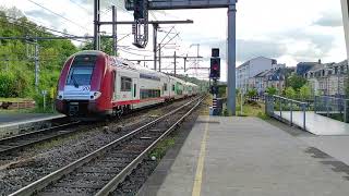 CFL 2220  2215 arriving in EschAlzette with RE train from Pétange to Troisvierges [upl. by Adonis]