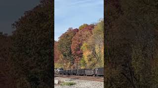 Norfolk Southern Train in Glenfield PA [upl. by Isla]