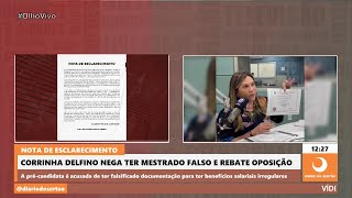 Unifesp diz que diploma de mestrado de Corrinha é falsificação mas ela nega e diz que provará [upl. by Thurstan]