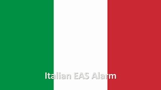 EAS Alarm YouTube  Italian EAS Alarm with history [upl. by Ennovihs687]