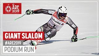 Henrik Kristoffersen  Gold Medal  Mens Giant Slalom  Are  FIS World Alpine Ski Championships [upl. by Anes]