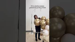 Girnalda orgánica de globos 🎈 Academia ONLINE balloon globos girnaldaorganica tips tutorial [upl. by Nickelsen]