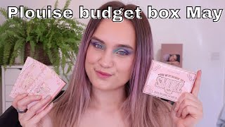 PLOUISE MAY BUDGET BOX UNBOXING AND HONEST REVIEW MAYJUNE [upl. by Ettenig]