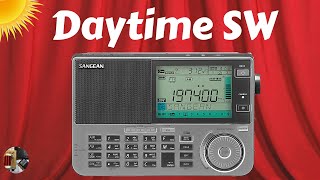 Sangean ATS909X2 Shortwave SSB Radio Daytime SW [upl. by Knuth]