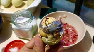 HOW TO COOK BALUT  PAANO MAGLUTO NG BALUT  How to eat balut [upl. by Elene]