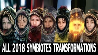 All 2018 JMMates Symbiotes Transformations We are VENOM Which is the Best [upl. by Nivalc]