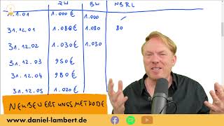 NEUBEWERTUNGSRÜCKLAGE nach IASIFRS  Rechenbeispiel Endlich Klarheit in dieser Methode [upl. by Klemens]