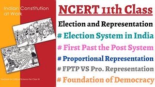 P1C3 11th Polity Elections amp Democracy First past the post system Proportional Representation [upl. by Gronseth]