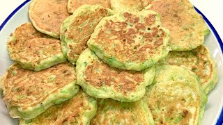 Estas tortitas de CALABACÍN siempre triunfan Receta muy fácil y rápida [upl. by Oiruam]