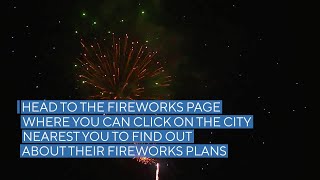 Where to check out fireworks in 2022 [upl. by Calendre]