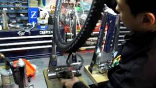 Park Tool Newest Truing Stand TS22 vs TS2 ts2 [upl. by Kcirreg]