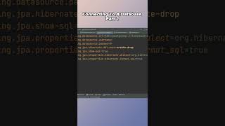 Spring Data JPA  Connecting to our Database  Part 1 [upl. by Rockwood]