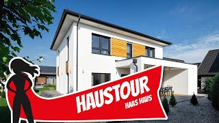 Haustour Moderne Stadtvilla mit super PreisLeistungsverhältnis von Haas Haus  Hausbau Helden [upl. by Yup978]