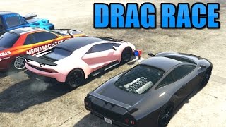 Pegassi Tempesta vs Ocelot Penetrator vs 811 vs RE7B vs 900R Drag Race Import amp Export DLC [upl. by Nhaj749]