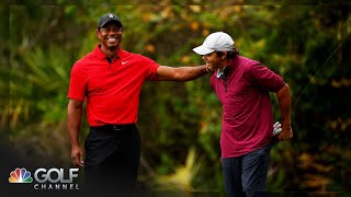 Extended Highlights Tiger and Charlie Woods PNC Championship Round 2  Golf Channel [upl. by Neirb642]