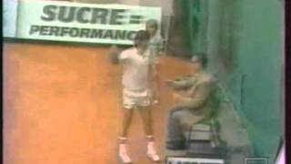 Ilie Nastase  Tennis Fun Energy [upl. by Allimak302]