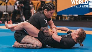 Andressa Cintra vs Rafaela Guedes  World Championship NoGi 2023 [upl. by Ielhsa]