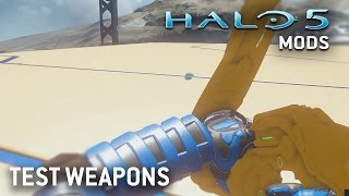 Halo 5 Mods  Unused Test Weapons [upl. by Othella]