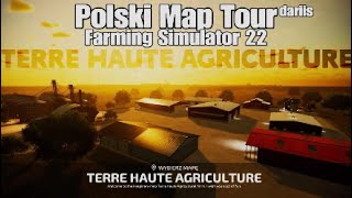 Terre Haute Agriculture Polski Map Tour 4K konsole Farming Simulator 22PS5 [upl. by Jaine]