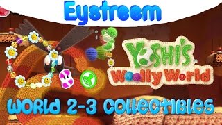 Yoshis Woolly World World 2  3 ALL COLLECTIBLES 100 Walkthrough [upl. by Balfour652]