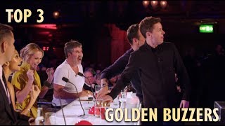 TOP 3 GOLDEN BUZZER Britains Got Talent 2019 [upl. by Vinni]